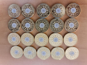 2022 - Australia - 2 Dollar Coins * 20 - Frontline Workers - gEF / aUNC - Bulk