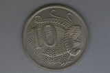 1969 - Australia - 10 Cent Coin - Lyrebird - EF