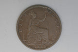 1885 - Half Penny - UK - Great Britain - aVF