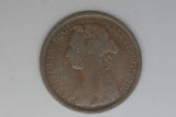 1885 - Half Penny - UK - Great Britain - aVF