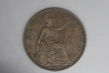 1908 - Half Penny - UK - Great Britain - aVF