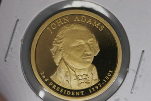 2007 - S - Dollar Coin - USA - John Adams - Proof