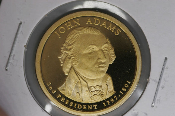 2007 - S - Dollar Coin - USA - John Adams - Proof