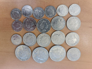 20 * New Zealand Coins from 1999 to 2004