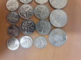 20 * New Zealand Coins from 1999 to 2004