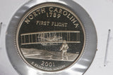 2001 - S  - USA State Quarter - North Carolina - Proof