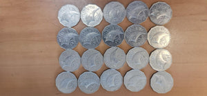 2000 - Australia - 50 Cent Coins * 20 - Millennium - gVF