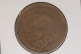 1952 - B63A - Australia Penny - Pointed Serif - VG / Problem Coin