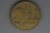 2000 - Australia - 2 Dollar Coin - Elder - Rim Cud - F