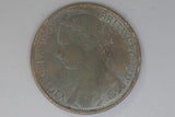 1877 - Penny - UK - Great Britain - F / Problem