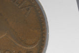 1945 - KG. - Australia Penny - Large Dot after KG - B50A (R6) - F