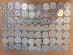 2011 - Australia - 20 Cent Coins * 70 - Year of Volunteers - VF to EF - Bulk