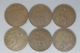 Penny * 6 - UK - Great Britain - KGV - 1921, 1927, 1928, 1929 * 2, 1930