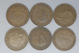 Penny * 6 - UK - Great Britain - KGV - 1921, 1927, 1928, 1929 * 2, 1930