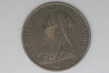 1898 - Penny - UK - Great Britain - gVF / Grotty