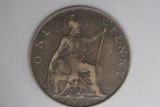 1907 - Penny - UK - Great Britain - VF