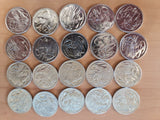 2021 - Australia - 20 Cent Coins * 20 - Platypus - JC - Bulk - gEF / aUNC