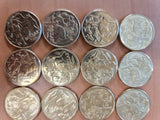 2019 - Australia - 1 Dollar Coins * 20 - Mob of Roos - JC - Bulk - gEF / aUNC