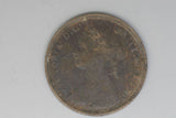 1881 - Half Penny - UK - Great Britain - aVF / Problem Coin