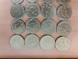 2001 - Australia - 1 Dollar Coins * 20 - Centenary of Federation - VF / gVF