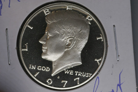 1977 - S - Half Dollar Coin - USA - Kennedy - Proof