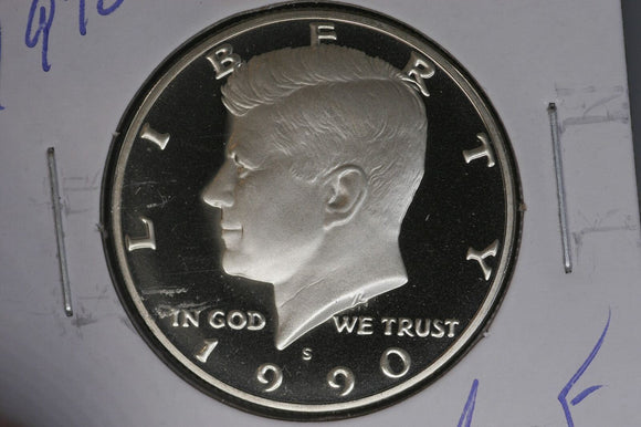 1990 - S - Half Dollar Coin - USA - Kennedy - Proof