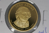 2001 - S - Dollar Coin - USA - John Adams - Proof