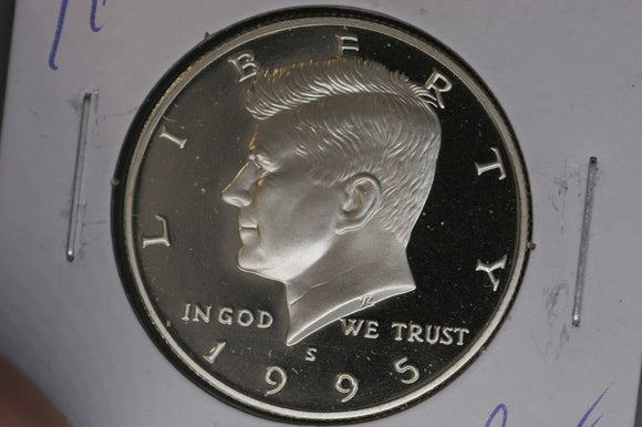 1995 - S - Half Dollar Coin - USA - Kennedy - Proof