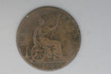 1889 - Half Penny - UK - Great Britain - F