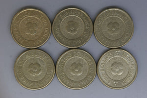 2012 - Australia - 2 Dollar Coins * 6 - Remembrance  - EF - Bulk