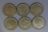 2012 - Australia - 2 Dollar Coins * 6 - Remembrance  - EF - Bulk