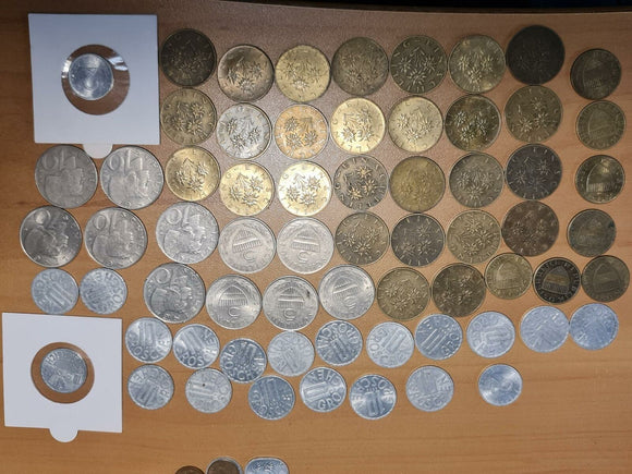 Austria - Schilling - 66 coins from 1950s - 1980s