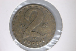 1981 - Hungary - 2 Forint Coin - VG