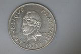 1973 - New Hebrides - 20 Franc Coin - VF