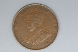 1933 - Australian Penny - Overdate - F