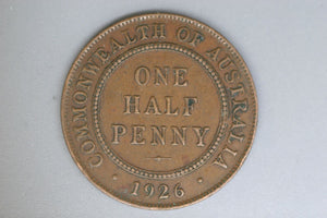 1926 - Australian Halfpenny - EF