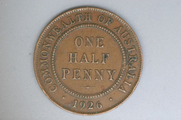 1926 - Australian Halfpenny - EF