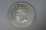 1973 - New Hebrides - 20 Franc Coin - VF