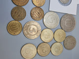 Yugoslavia - Dinar - 22 coins from 1970s - 1990s