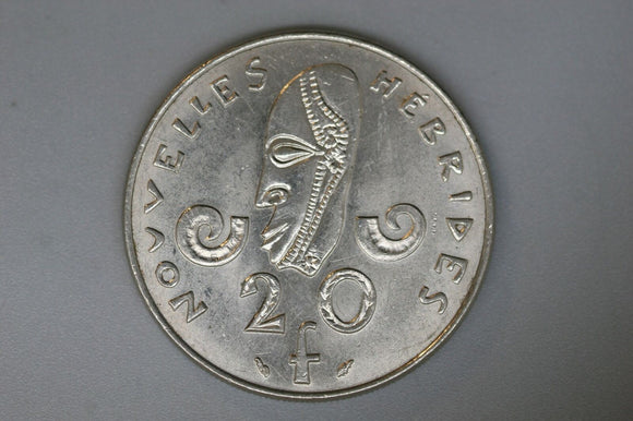 1979 - New Hebrides - 20 Franc Coin - EF