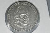 1994 - France - 5 Franc Coin - Voltaire - gVF