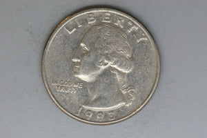 1993 - P - USA - Washington Quarter - gF