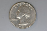 1987 - P - USA - Washington Quarter - F