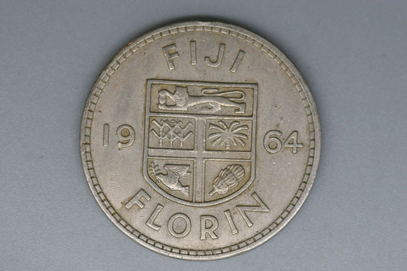 1964 - Fiji - Florin - VG