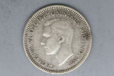 1943 - Australia - Threepence - VG / Rim Damage