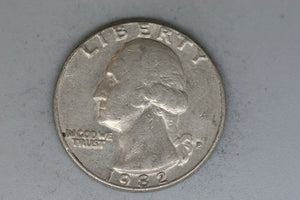 1982 - D - USA - Washington Quarter - F