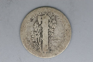 1923 - USA - Mercury Dime - Fair