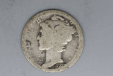 1923 - USA - Mercury Dime - Fair