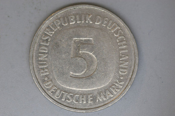 1982 - D - Germany - 5 Deutsche Mark - F