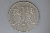 1982 - D - Germany - 5 Deutsche Mark - F